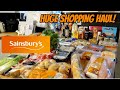 HUGE SAINSBURY'S GROCERY HAUL 💙