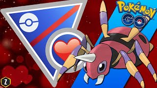 Ariados is INSANE!!! Love Cup Team for Pokémon GO Battle League!