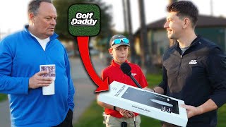 Testing Strangers Swings on the Golf Daddy Simulator