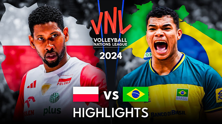 🇵🇱 POLAND vs BRAZIL 🇧🇷 | Quarter Finals | Highlights | Men’s VNL 2024