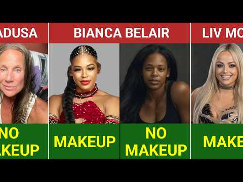 Top Famous WWE Female Wrestlers With & Without Makeup in 2026: