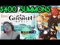 $400 Summons | Thank you Twitch Chat | Genshin Impact