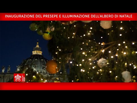Video: Illuminazione nazionale dell'albero di Natale