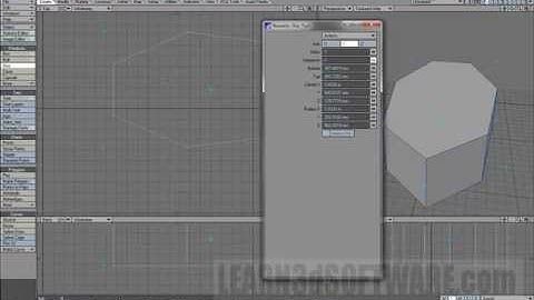 Lightwave 9.6 Modeling for Beginners-Part 4-by Adam Gibson