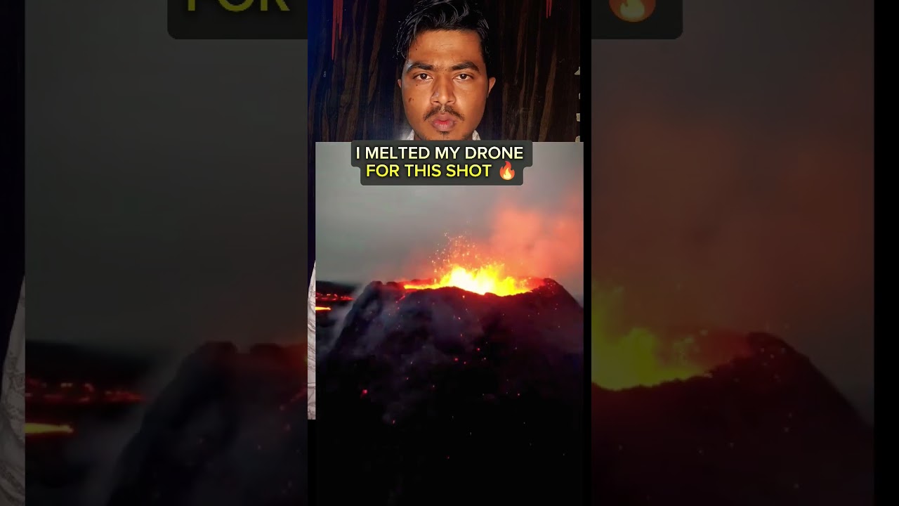 MELTED my drone for this shot...XWhile I was filming this I 100% thought I lost it into the