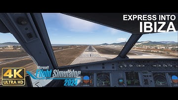 GOING FOR USHUAIA🇪🇸| landing at Ibiza🛬| FENIX A320 | MSFS24