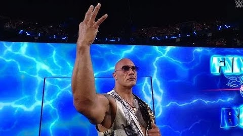 The Rock makes an earth-shattering return and stares down everyone: Bad Blood 2024 highlights