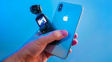 DJI Osmo Pocket vs iPhone X: Which camera is better for vlogging?