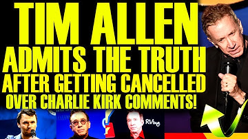 Tim Allen LOSES IT After Getting CANCELLED Over Charlie Kirk Comments! The Secret Is OUT!
