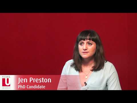 Social and Political Thought Grad Program: Student Jen Preston | York University