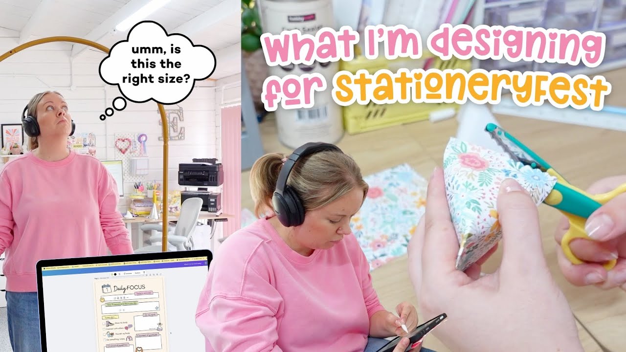 What I'm Designing for StationeryFest 2025: Journaling Kits, Notepads, Stickers & More!