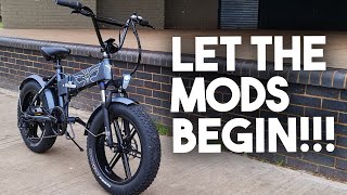 I MODIFIED THE FATBIKE!!! ENGWE EP-2