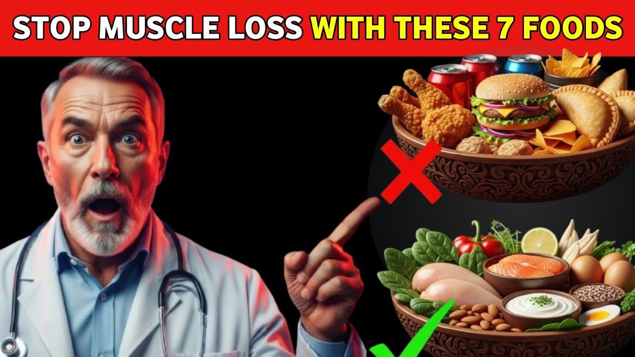 7 Foods That STOP Muscle Loss After 40 (Doctors Won’t Tell You) YouTube