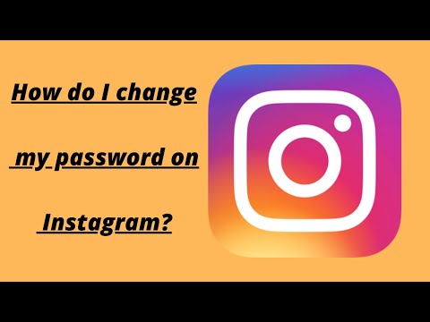 How do I change my password on Instagram? - YouTube