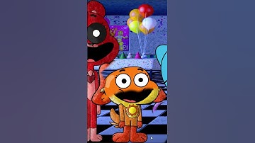 Amazing World Gumball transform into Smiling Critters Catnap SETC #catnap #smilingcritters #shorts
