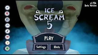 ICE SCREAM 5 Main Menu AND Music FANMADE!! BY:ADI