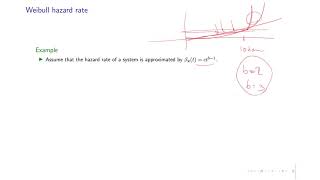 Example for Hazard Rate