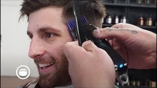 Can Big Chris Tame This Crazy Cowlick? Clean High & Tight