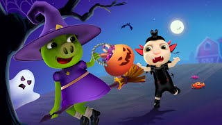 The Witch Run Away with Candies | Funny Animation for Children | Dolly and Friends 3D
