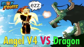 Angle V4 Is Better Than Dragon(East)?🥶💯|Bloxfruits|Roblox|Veeru Gamer||