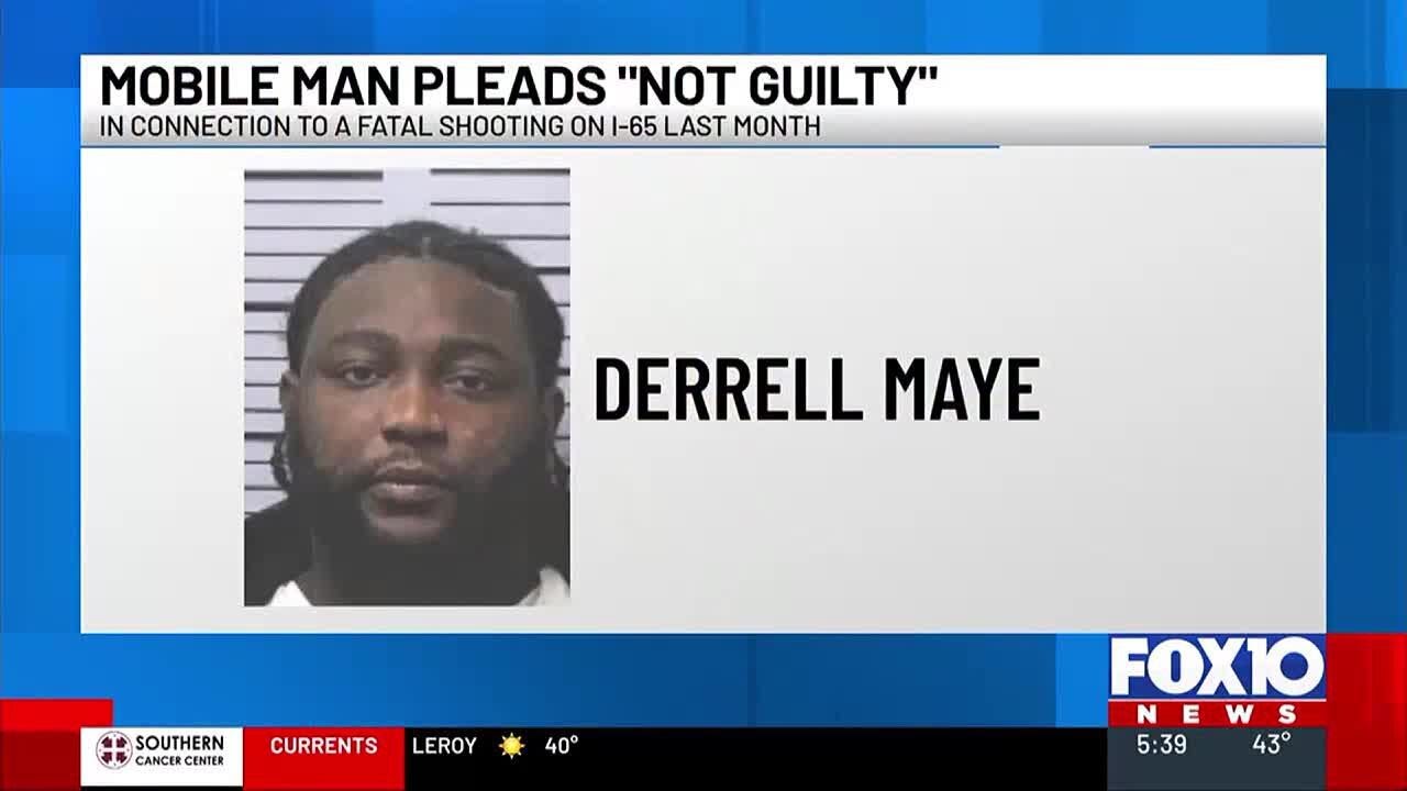 Mobile man pleads not guilty in connection with I-65 shooting - YouTube