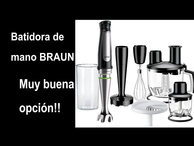 Batidora de mano Minipimer 7 MQ 7000X