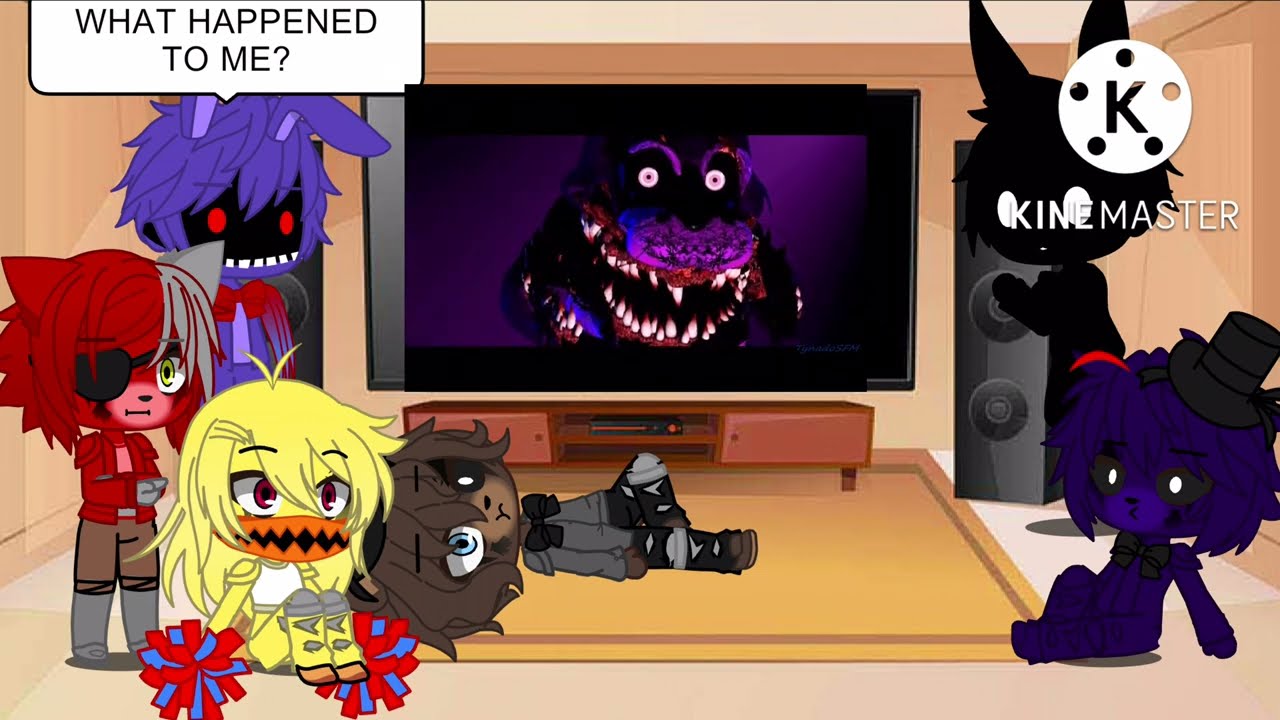 Withered Animatronics + Shadow Animatronics React to Memory (Read Description)