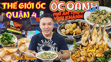 Ốc Oanh Quận 4 ngon cỡ nào mà quá đông khách? || Ẩm thực Sài Gòn || Nick Nguyen