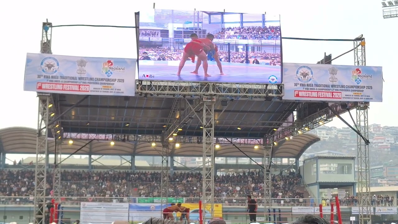 PRE_ QUARTER  FINAL HÜLUYI vs RÜKUKHOTO 30th Nagaland wrestling Association 