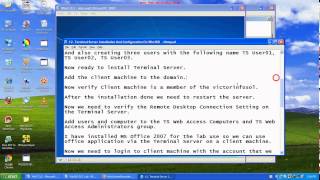 12  Terminal Server Installation And Configuration Part 1   YouTube
