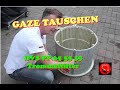 DVS Trommelfilter PP 22 35 40 50 65 Gaze wechseln, Siebplatte wechseln, Trommel ausbauen Koi Teich