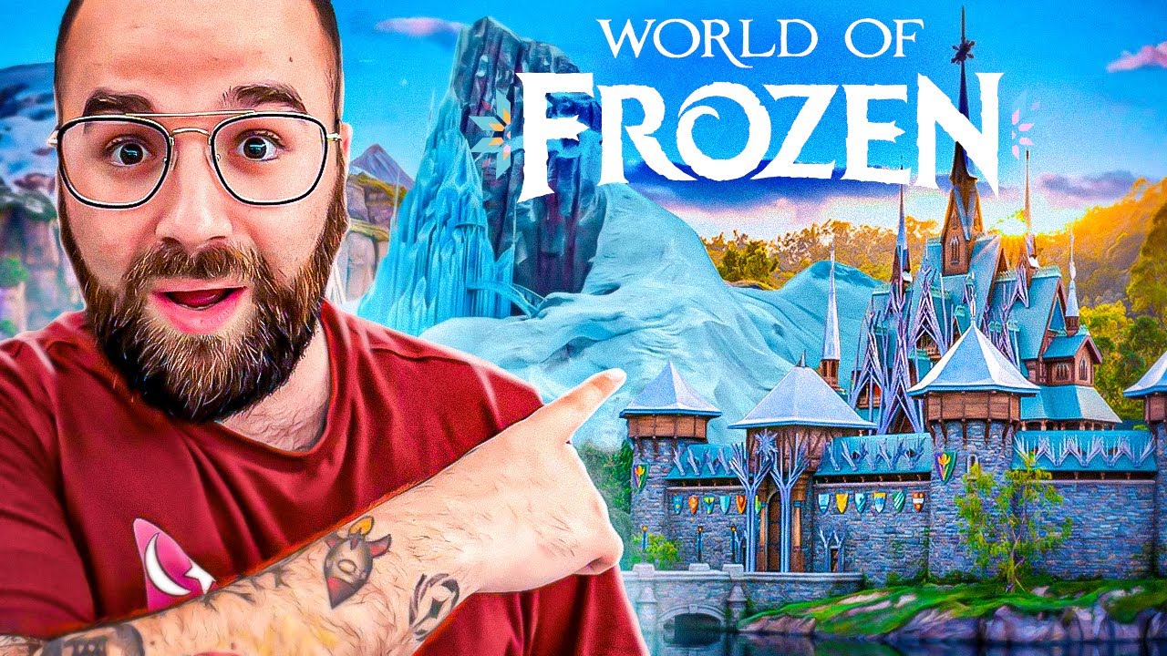 JE DÉCOUVRE LE LAND REINE DES NEIGES à HONG KONG DISNEYLAND
