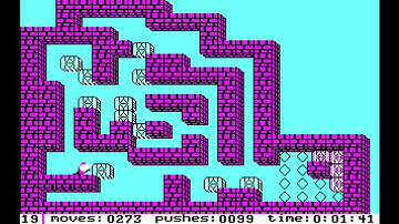 Soko-Ban MS-DOS Variant, Level 19