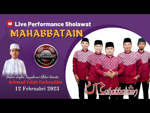 Live Perform Sholawat Mahabbatain Group Terbaru 2023 Bersama H. A Khoirul Yani - Mojokerto class=