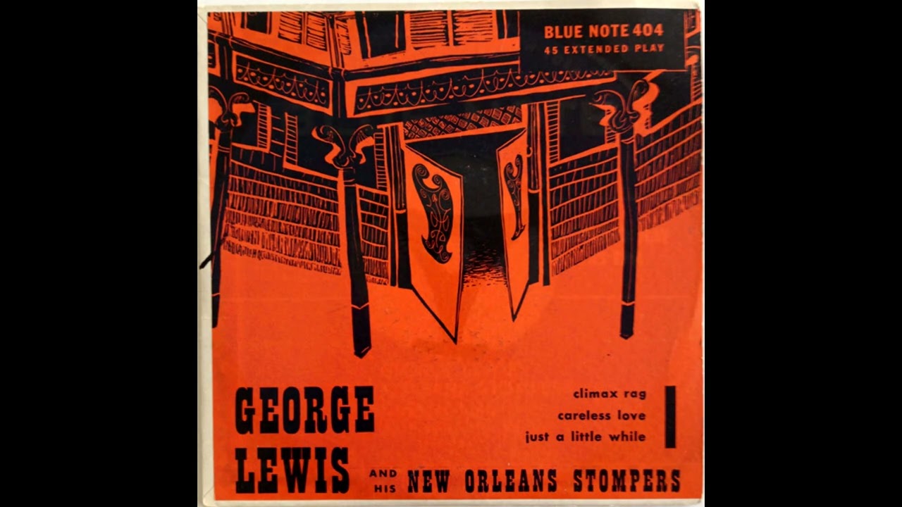 George Lewis And His New Orleans Stompers - Blue Note EP 404 (jazz from the 1950s)