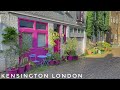 England, London City Tour | South Kensington to Kensington High Street | Summer in London [4K HDR]