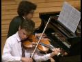 David Horvat (11) plays Hungarian Dance no.5 (Dorian Todorov - piano)