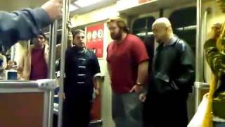Subway Train Fight