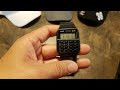 Going Back to the Future! Casio CA-53W calculator watch quick review.