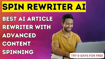 Spin Rewriter AI - Kiss Manual Rewriting Goodbye! Transform Your Content with "Spin Rewriter AI"