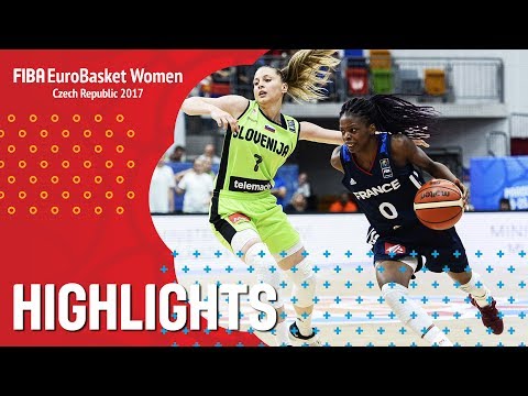 Slovenia v France - Highlights - FIBA EuroBasket Women 2017