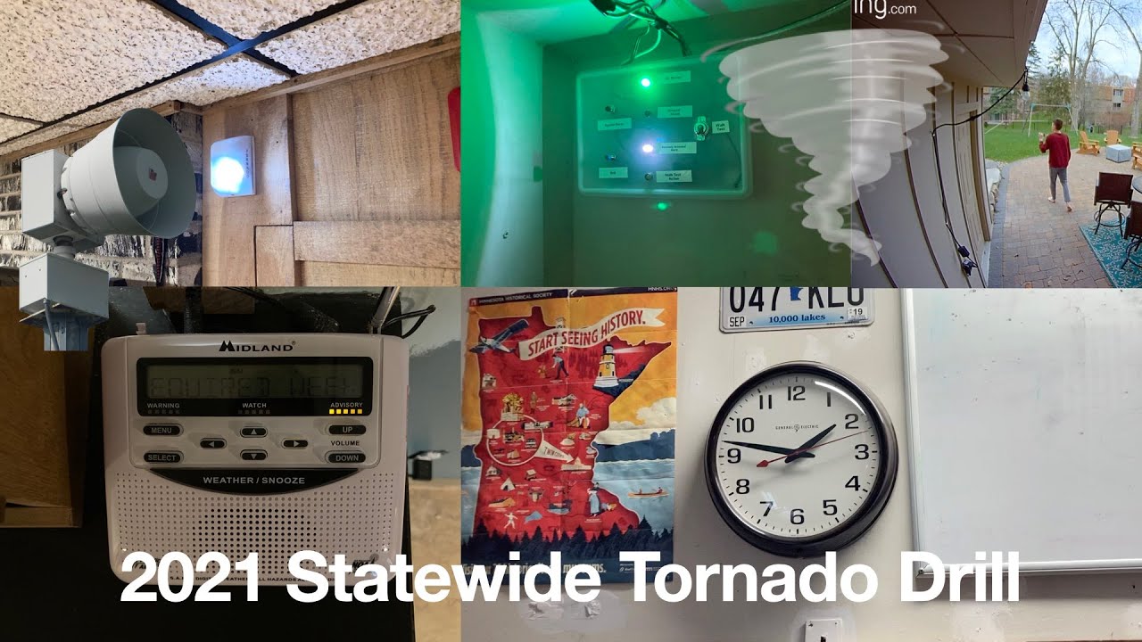 2021 Minnesota Statewide Tornado Drill YouTube