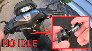 Fixing The Most Annoying Issue On Suzuki Burgman 125 - The Idle Speed Control