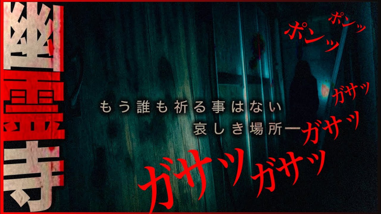 【心霊】科学機材と霊視が一致した瞬間‼︎‼︎荒れ果てた廃寺で何が起きているのか…