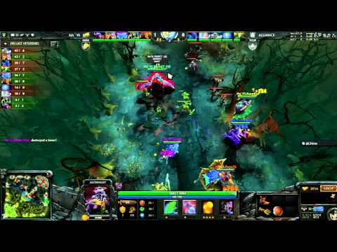 Highlights Alliance vs Na`vi Grand Championship 4/5 TI3