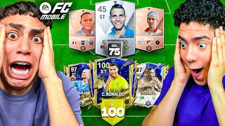 MEJORO EL *GRL* DE THEDONATO y LE REGALO ESTOS TOTYS EN FC MOBILE *EPICO* 🔥😱