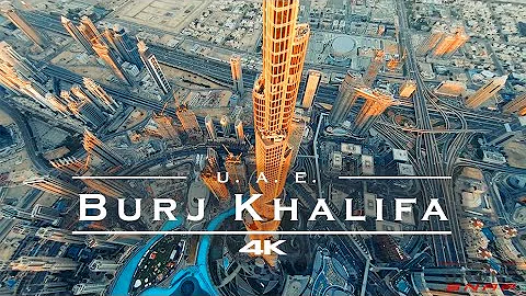 Burj Khalifa, Dubai - U.A.E. 🇦🇪 - by drone [4K]