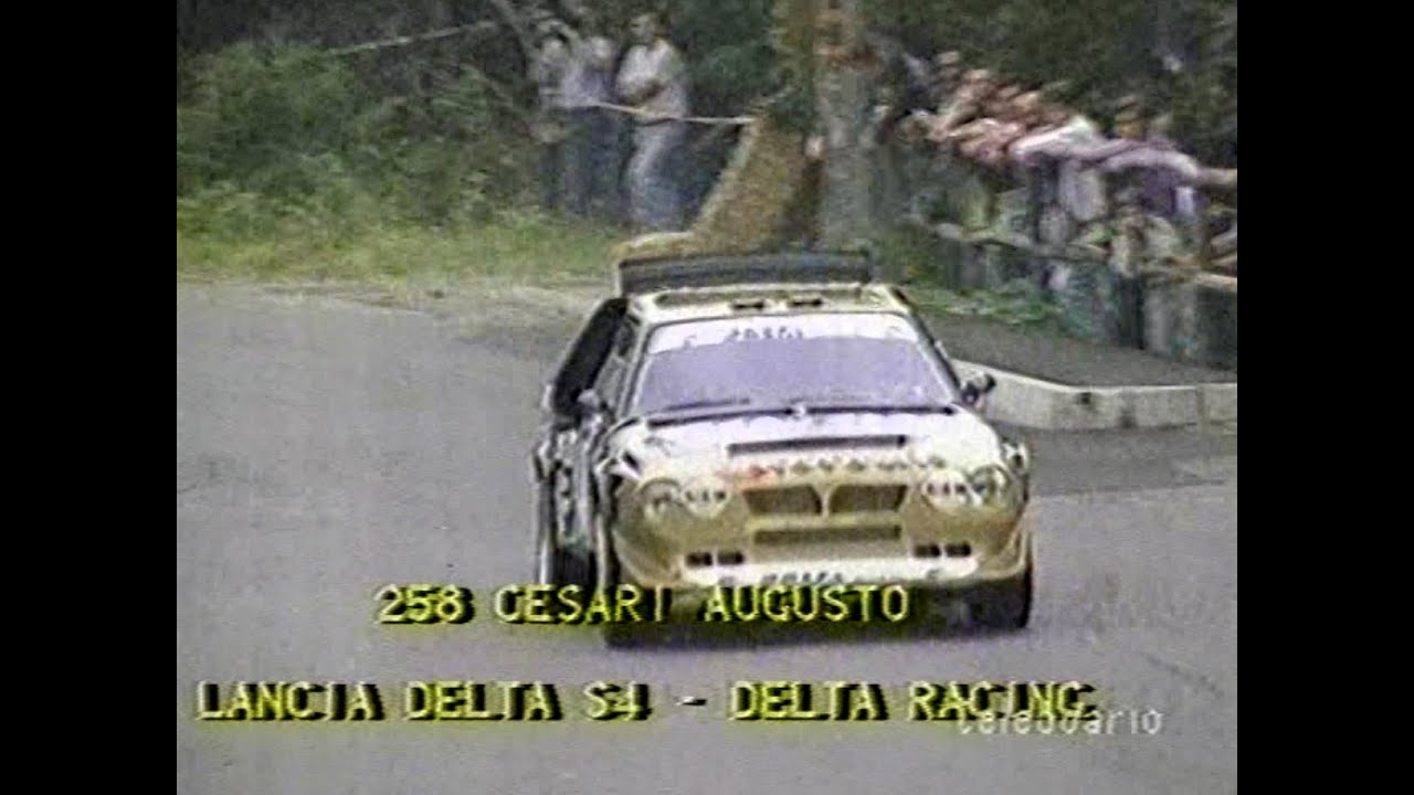 1988 Augusto Cesari Cameracar Delta S4 Salita Piancamuno Montecampione by Teleboario.