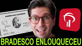 😱 BRADESCO MALUCO. Cartão AMEX TPC BRADESCO sem anuidade veja como solicitar🔥
