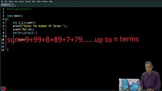 Series Program In C Programming Language. (Part-7) Information